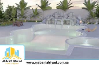 علاج تسريب المسابح